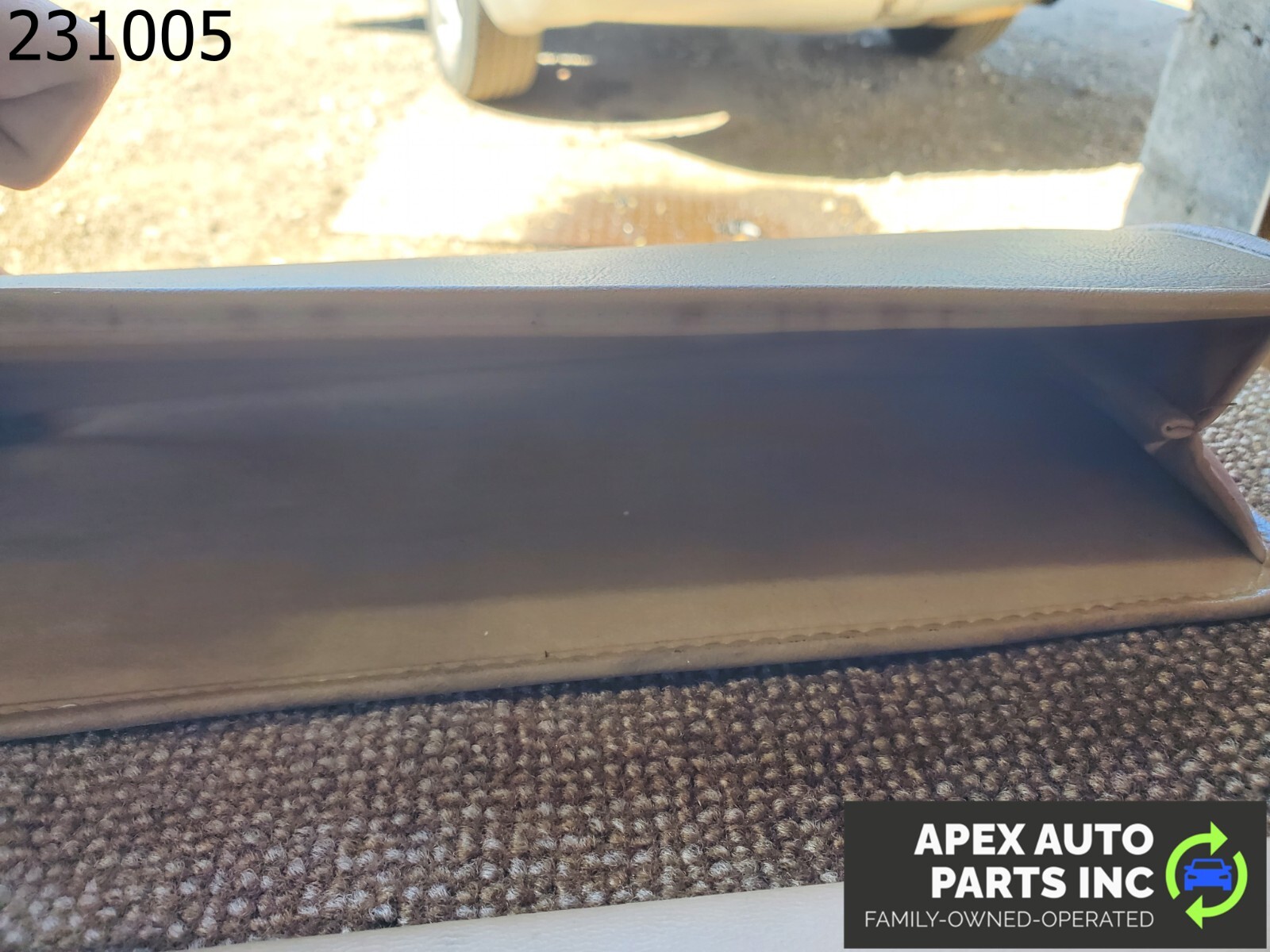 OEM Pontiac Fiero 1985 FRONT INTERIOR DRIVER DOOR TRIM PANEL - Image 8