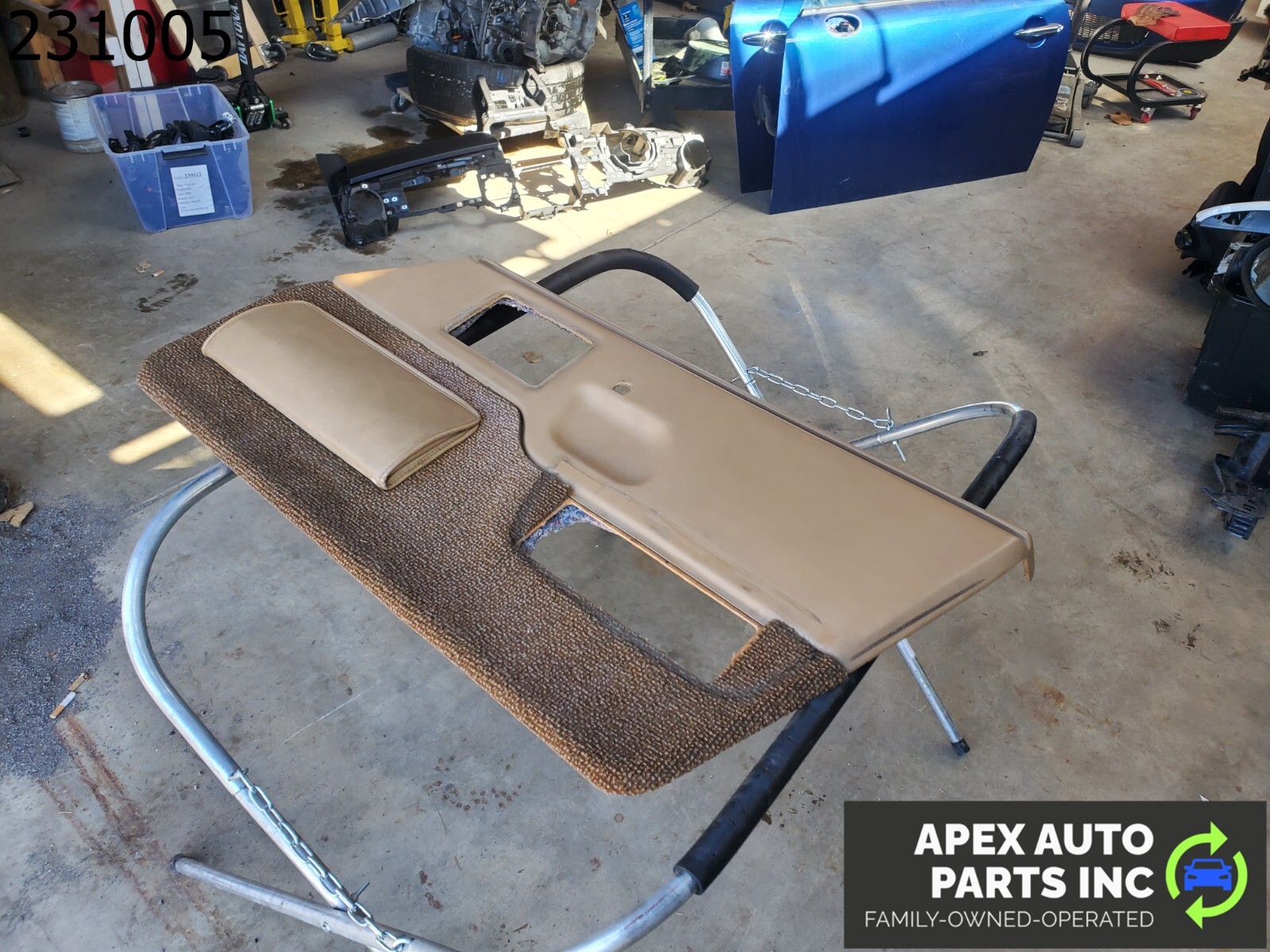 OEM Pontiac Fiero 1985 FRONT INTERIOR DRIVER DOOR TRIM PANEL